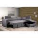 Modern Home Furniture L Shape Sofa Bed North America Style Queen Sleeper Sofa Bed