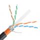 Outdoor 23AWG Cat5e Lan Cable Cat6 Cat6A Cat7 Cat7A with PVC Jacket