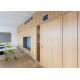 Professional manufacturer wood partition with strong Aluminum panel