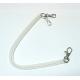 Long Coil Key Ring Holder Convenient Spring Coiled Retainer for Security Function