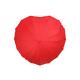 Red Heart Shaped Love Creative Umbrella Manual Control For Wedding Valentine