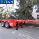 30/40 Tons 20ft Shipping Container Trailer Chassis for Zimbabwe