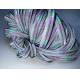 Rainbow Reflective Piping Fabric Strip Edging Braid Trim Sew On Garments