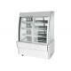 Single Temperature Upright Cake Chiller Commercial Bakery Showcase Counter Display