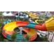 Outdoor Commercial Grade Fiberglass Colorful Water Slides Customized Swimming Pool for Kids and Adults