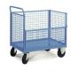 Collapsible Transship Metal Pallet Box With Wheels For Warehouse