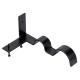 Double Curtain Rod Holders Brackets for Window Bedroom Home Decoration Party Occasion