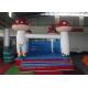 0.55mm PVC Tarpaulin Inflatable Bouncer , Mushroom Shape Used Party Jumpers For Sale