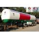 56000 Liters Transport LPG Gas Tanker Truck 25T Large Scale Crude Oil Tanker Truck