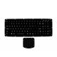 400DPI Resolutions Silicone Industrial Keyboard Backlight With Touchpad