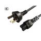 Kitchen Appliances China Power Cord 60227 IEC 53 3 Prong Plug To IEC C5 Ends