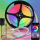 Neon Rope Lights, 16.4ft RGB Flexible Multi Color Rope Lights with Music Sync, Bluetooth APP Control, Neon Light