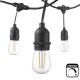 Christmas Festoon Garlands Outdoor Garden Patio Holiday Home Festival Decor Retro Edison Filament Globe LED Bulb String