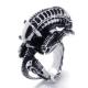 Tagor Jewelry Super Fashion 316L Stainless Steel Casting Rings Collection PXR018