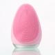 60HZ Electric Silicone Face Scrubber IPX7 Waterpoof Silicone Exfoliating Brush