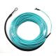 12 Cores 24 Cores Blue OM3 Fiber Cable With PVC LSZH Outer Sheath