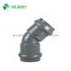 UPVC Elbow 45deg with Rubber Wall Thickness Pn10 DIN Standard Size From 63mm to 355mm