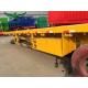 315 80R22.5 Flat Bed Trailer Full Trailer 20 Ton High Tensile Low Alloy