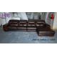 Commercial leather sofa hotel furniture