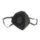 Black Custom Painting Disposable Protective Mask Nonwoven Respirator