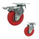 3 Inch PP Core 80kg Loading Medium Duty Casters For Trolleys