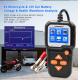 Konnwei KW650 ABS BCI100 FCC Car Battery Tester 6-12V 2.4 Inchs LCD