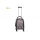 4 spinner wheels Underseat Luggage Bag with Carry Handle