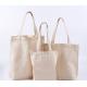 Canvas Fabric Organic Tote Cotton Grocery Bag Women Shopping 30cm