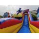 OEM/ODM  Racing pirate inflatable water bounce house with slide for kids park