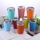 Environmental stainless steel tumbler coffee cup with Lid big mouth vacuum travel tumbler for coffee