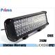 17" 216W Cree 4 Rows Driving Light Bar Led High Lumen For Communication Vehicle