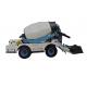 Mobile Self Loading Concrete Mixer Machine Articulated Steering CMT1200