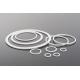 Customized White Heat Resistance O-rings High Strength Steam PTFE Backup Rings