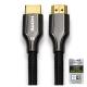 Zinc Alloy 8K HDMI Cable EARC Ultra High Speed HDCP 2.3 2.2 For PS5 Monitors