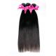 10a grade 3 piece/lot 18 inch virgin straight brazilian human hair weft good price good quality