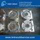 Clear thin wall plastic containers with lids mould,thin wall iml lid mold,iml cup lid mold