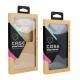 Matte Coating Kraft Paper Cell Phone Packaging Box With Clear Window