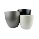 Factory direct hot sale light weight white FRP planters for garden decoration hot sale