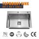 60x45 Topmount Stainless Steel Kitchen Sink Cabinet 16 Gauge