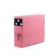Pink color corrugated shipping box for ladies shirts clothes