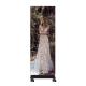 P1.25 Floor Standing LED Poster COB LED Screen Foldable Cabinet And Easy To Move