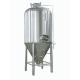 Brewing Conical Beer Fermenter 500L Microbrewery Tanks SS316 Fabrication 2MM Plate Jacket