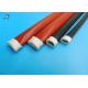 Insulation Expandable Braided Sleeving High Temperature Fiberglass Sleeving Coated Silicone