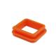 Orange Nbr Rubber Gasket Heat Resistant Material