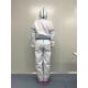 Personal Disposable Protective Gown Suits White Coverall Anti - Chemical Agents