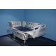 Cold Rolled Steel 85in Electric Hospital Bed  For Home Use W105 White With Toilet