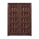 Apartment Modern Solid Wood Entrance Doors Residential ISO9001