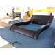 high grade good craft leather bed B101