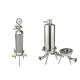 Industrial Stainless Steel Cartridge Filter Housing For Food Beverage Filtration