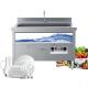 Canteen Stainless Steel Commercial Dishwasher Machine Anti Dry 220V